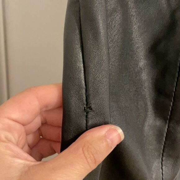 Zara Pleather Pants - Picture 3 of 6